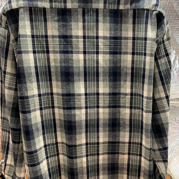 Codet Heavyweight Brawny Flannel Shirt Jacket Mens - Picture 8 of 8